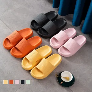 Non-slip Slippers with a Thick Sole