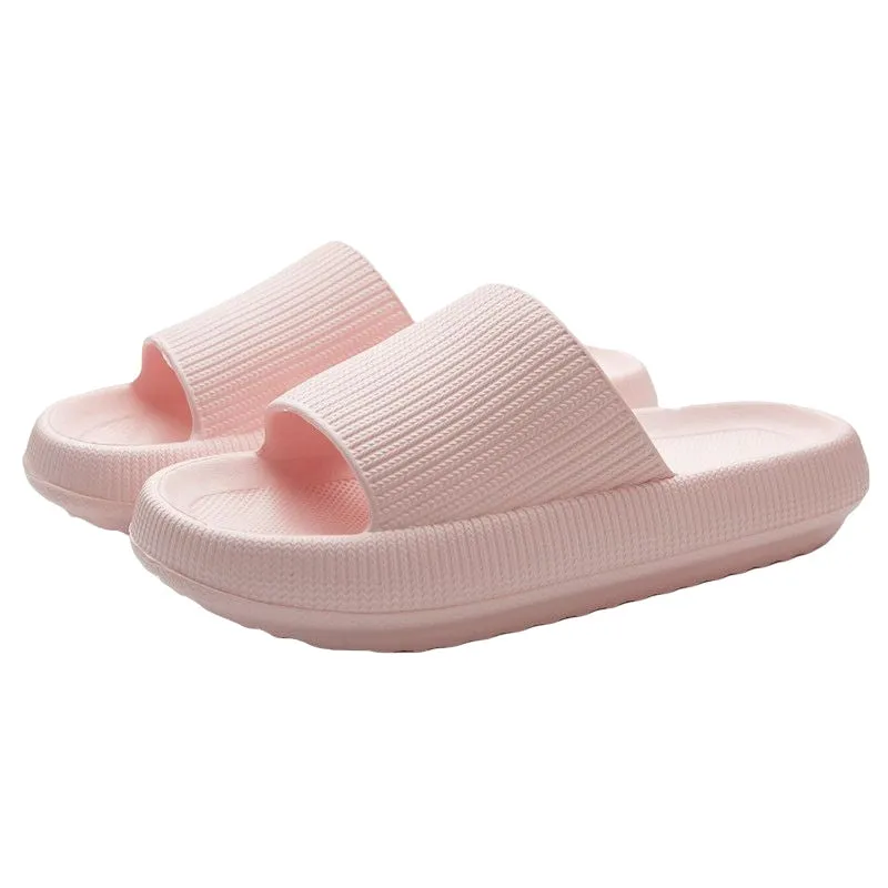 Non-slip Slippers with a Thick Sole