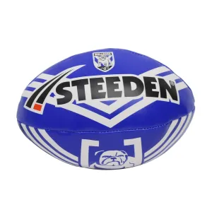 NRL 2023 6 Inch Supporter Sponge Football - Canterbury Bulldogs - Ball