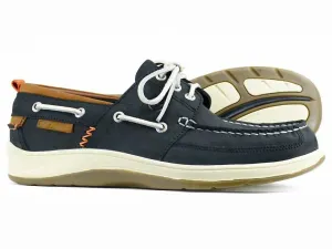 OCEAN Mens Black Waterproof Deck Shoe by Orca Bay