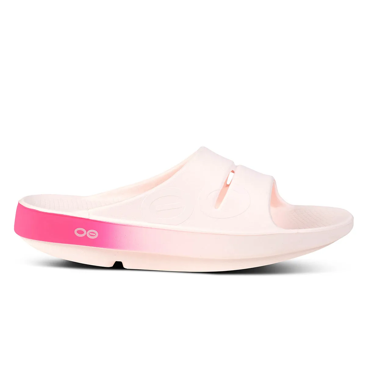 Oofos Ooahh Sport Slide Womens | Blush Fade