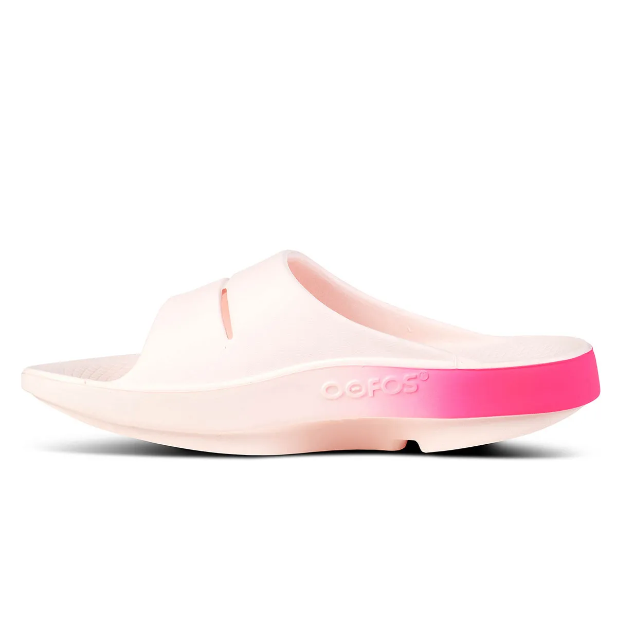 Oofos Ooahh Sport Slide Womens | Blush Fade