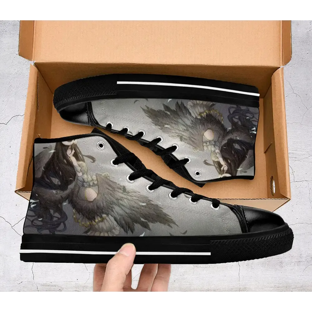 Overlord Beauty Albedo Guardian Overseer Shoes High Top Sneakers for Kids and Adults