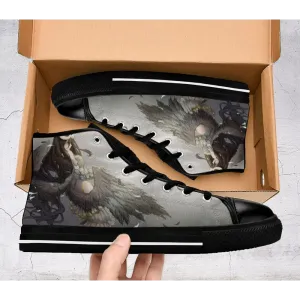 Overlord Beauty Albedo Guardian Overseer Shoes High Top Sneakers for Kids and Adults