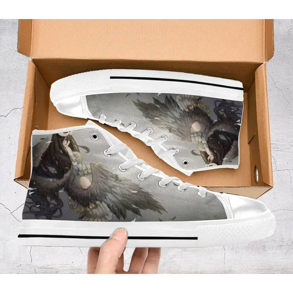 Overlord Beauty Albedo Guardian Overseer Shoes High Top Sneakers for Kids and Adults