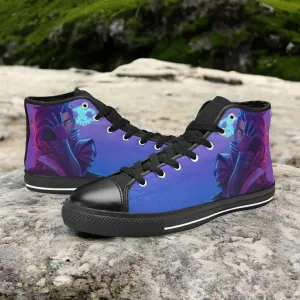 Overwatch Sombra Shoes High Top Sneakers for Kids and Adults