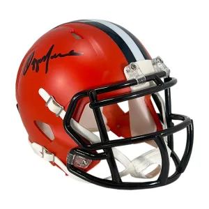 Ozzie Newsome Signed Cleveland Browns Speed Mini Football Helmet (Beckett)