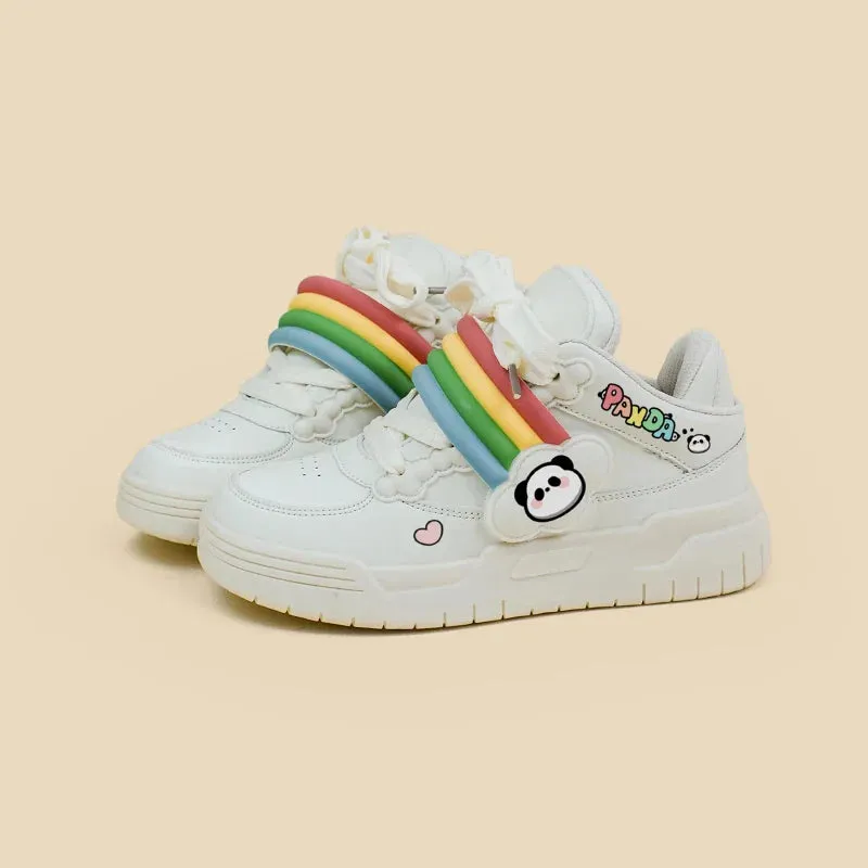 Panda Pride Sneakers