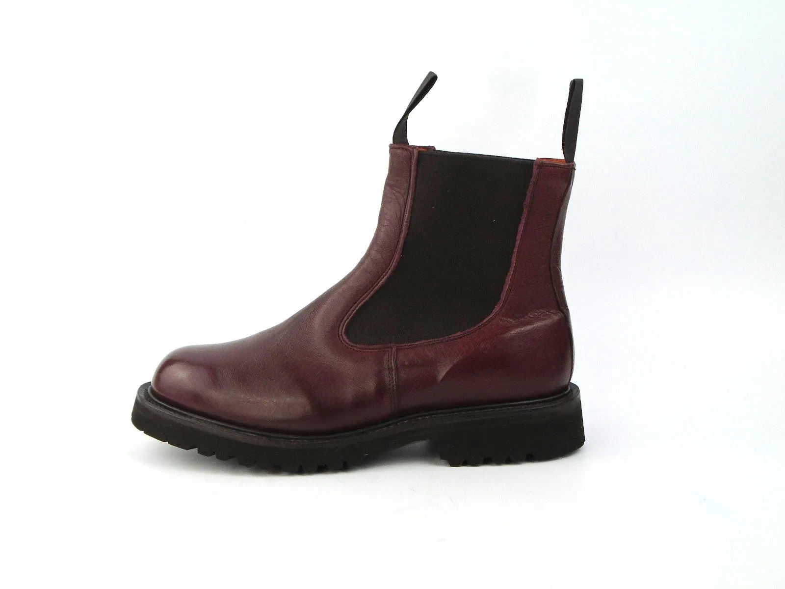 Paula Chelsea Boot - Burgundy Olivvia Deer