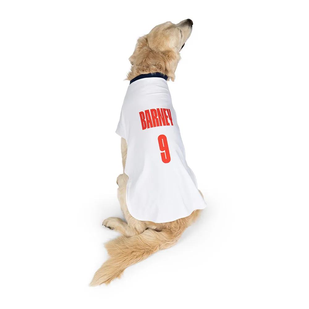 Personalised England Dog Shirt