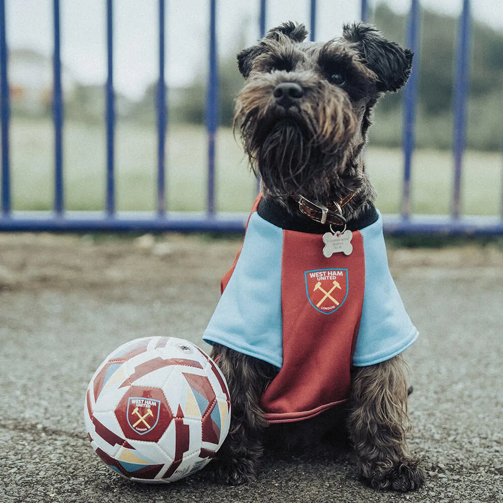 Personalised West Ham Dog Shirt