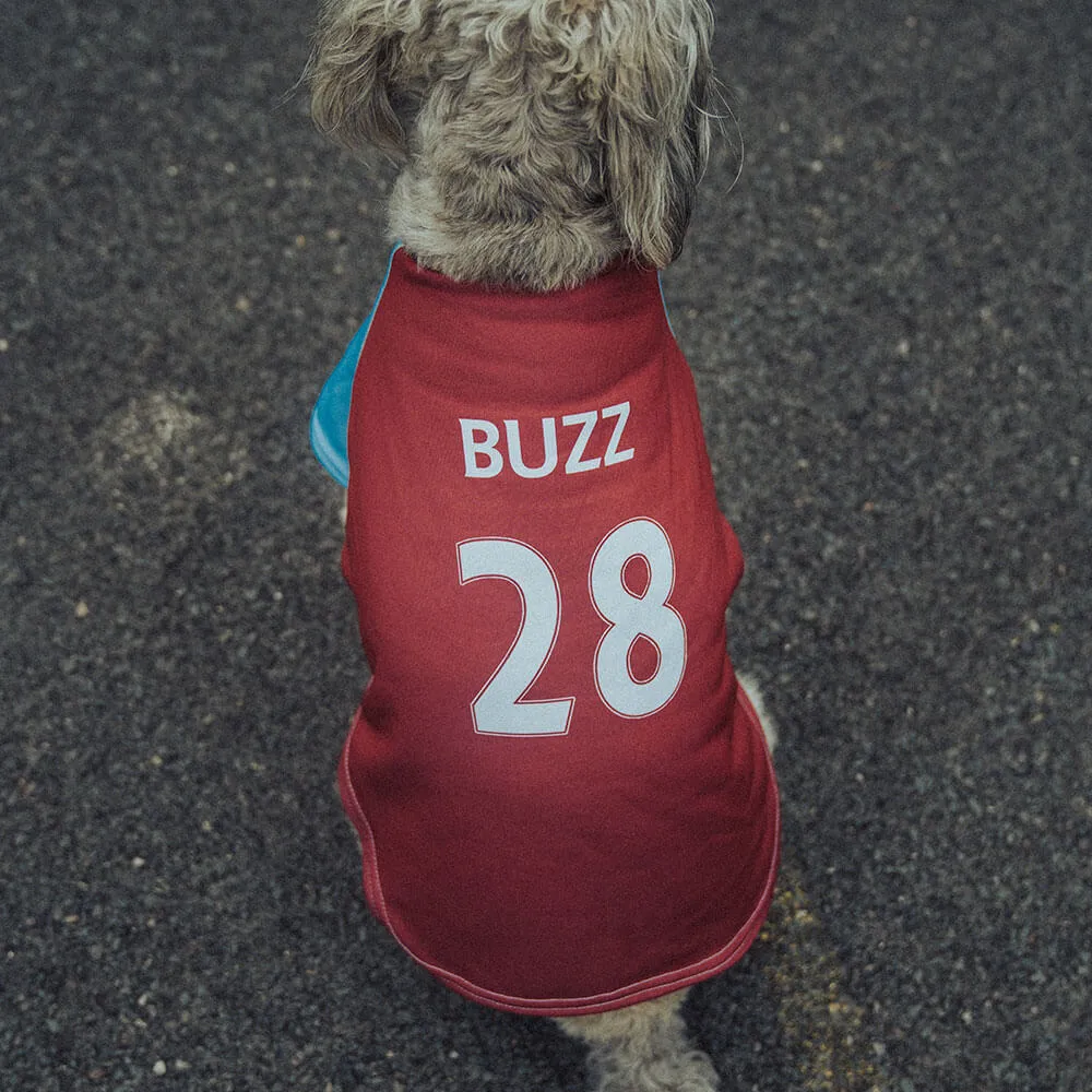 Personalised West Ham Dog Shirt