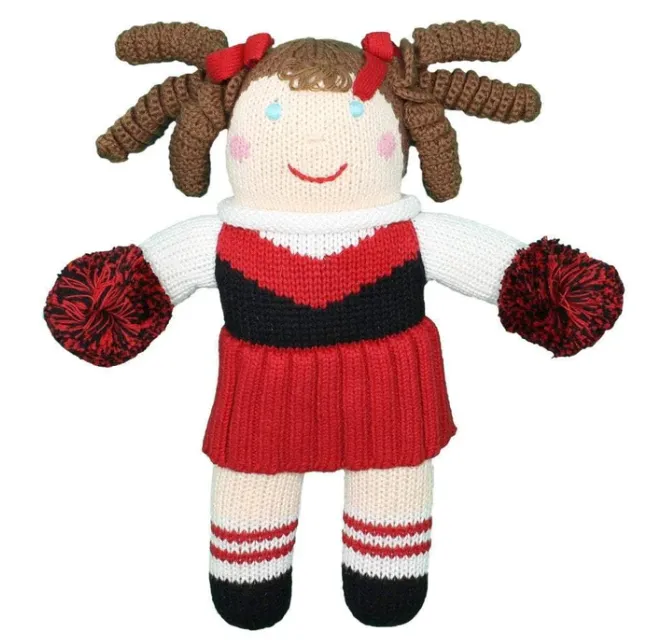 Petit Ami Crochet Football Player Doll