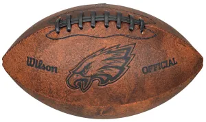 Philadelphia Eagles 9" Throwback Football Vintage logo