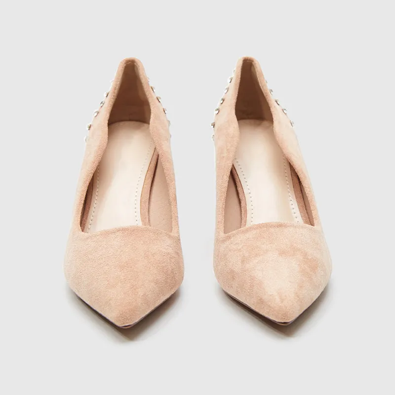 Pointy Toe Pumps Pink