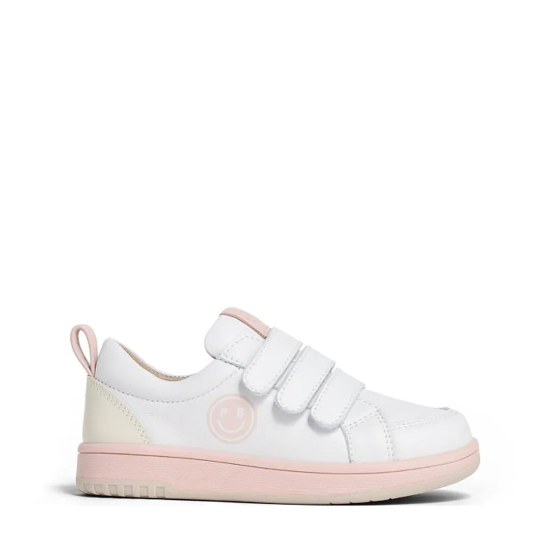 Pretty Brave Happy Trainer White/Blush Sneaker