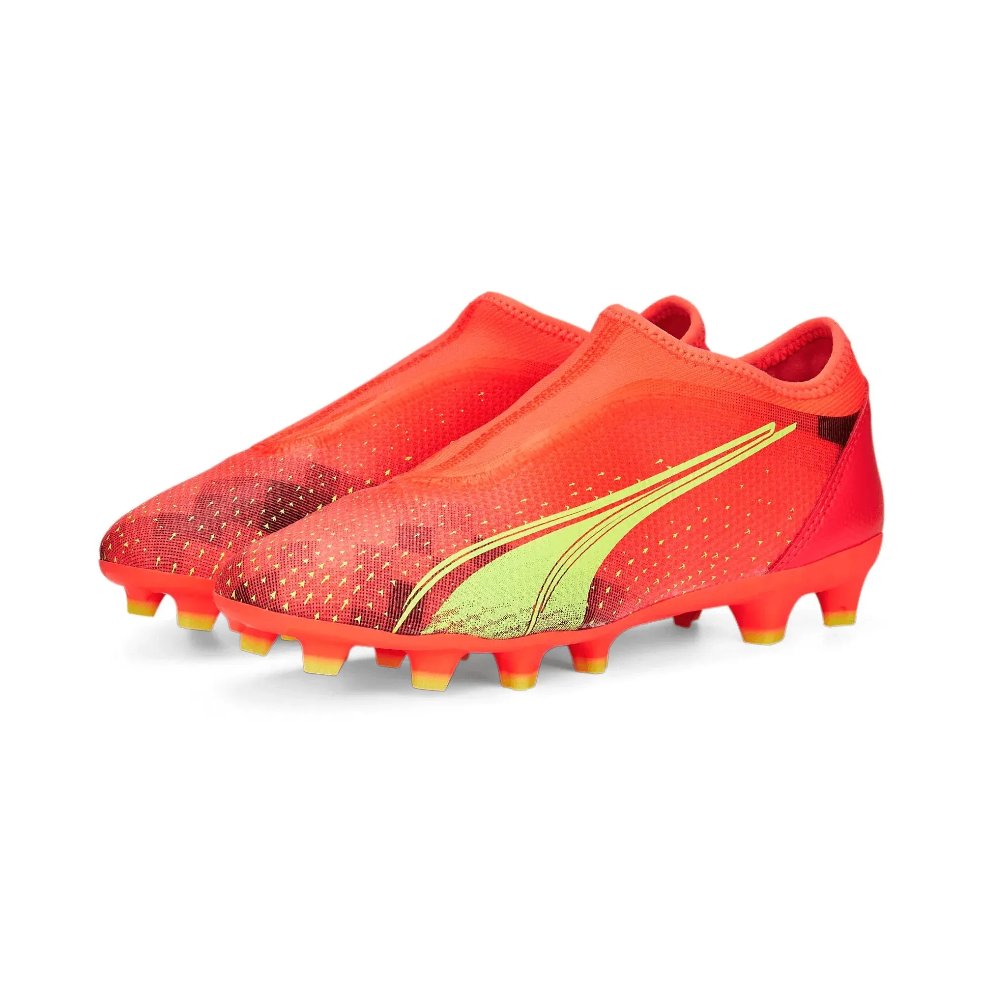 Puma Jr Ultra Match LL FG/AG - Coral-Fizzy Light