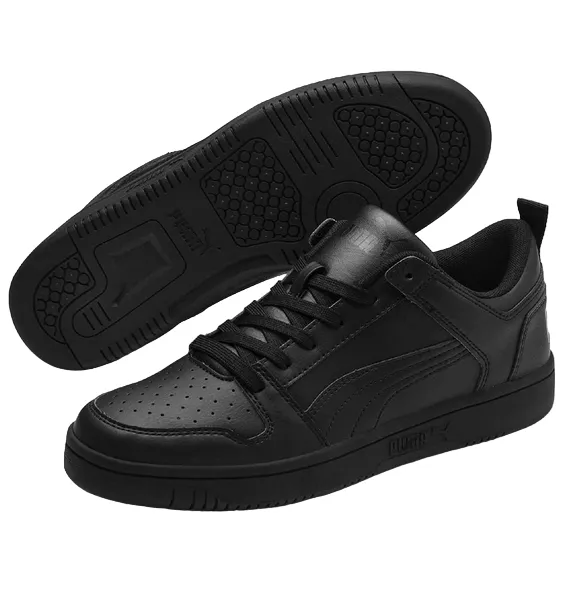 Puma scarpa sneakers da uomo Rebound LayUp 369866 04 nero