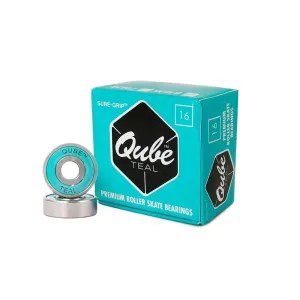 Qube Teal 7mm Bearings 16pk