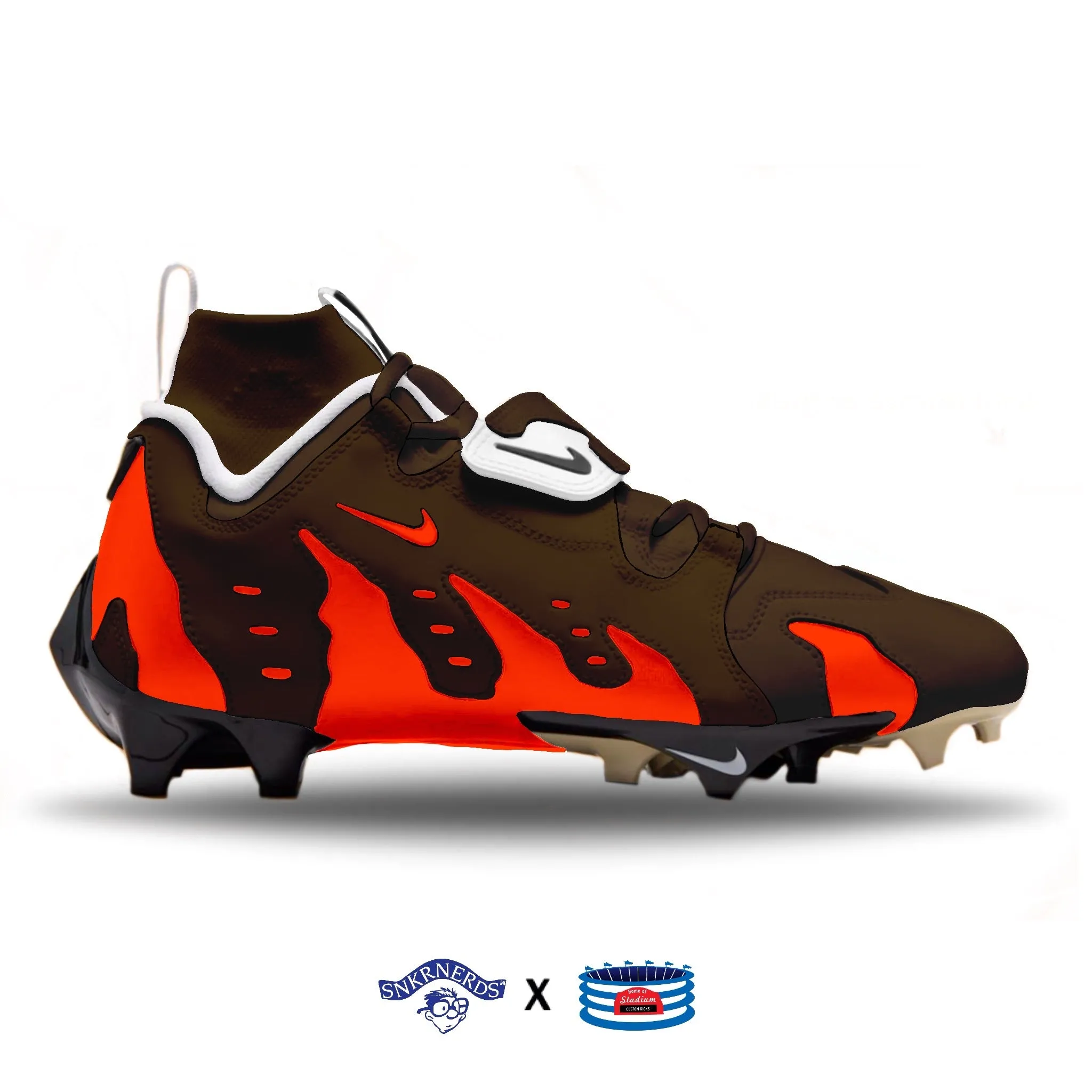 "Cleveland" Nike Vapor Edge 360 DT 96 'Diamond Turf' Cleats