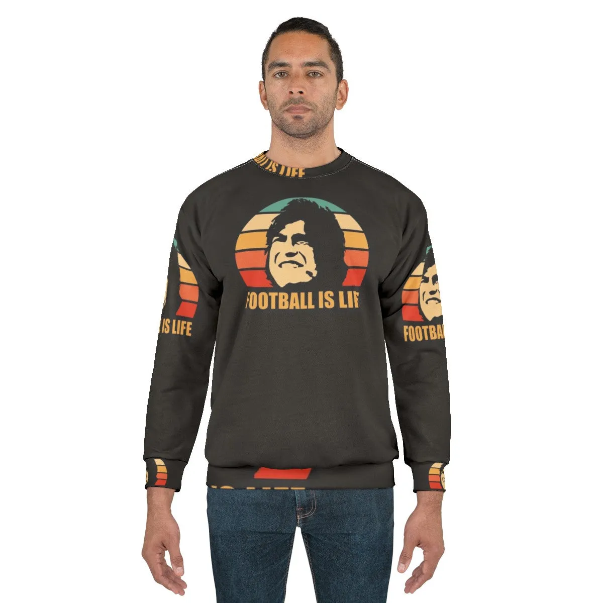 "Football Is Life" Sweatshirt - Inspired by Ted Lasso