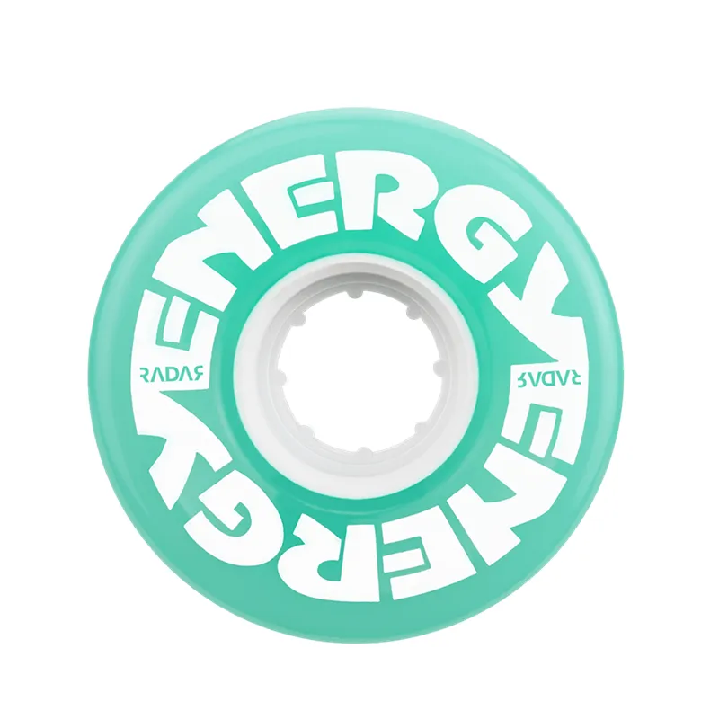 Radar Energy Roller Skate Wheels 57mm 78a - Aqua (4 Pack)