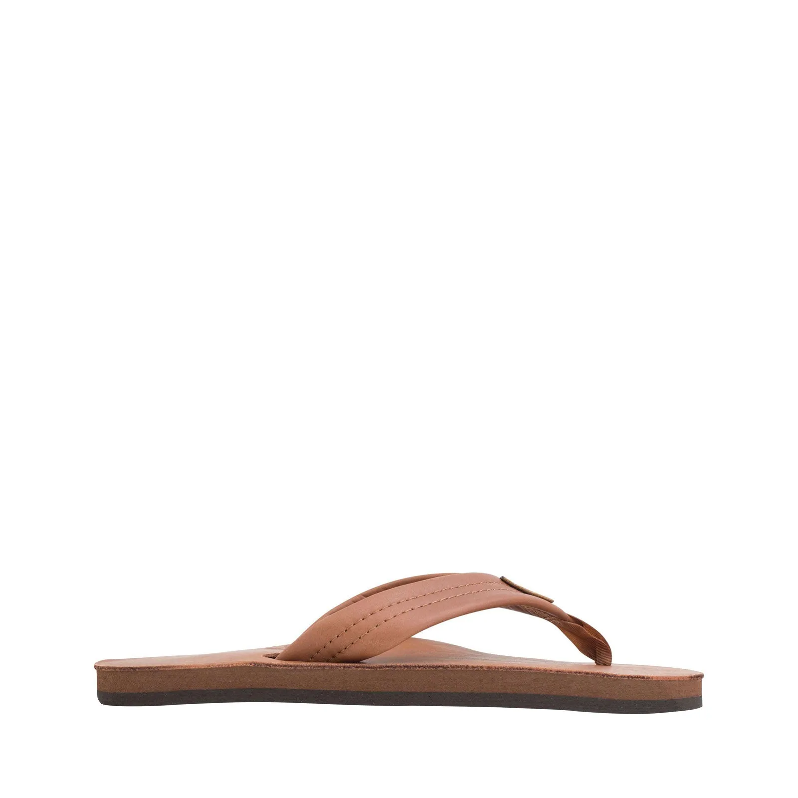 Rainbow Sandals Women's Single Layer Premier Leather Sandal, Tan/Brown