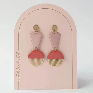 ROLLERWAY EARRINGS - PINK