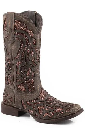 Roper Bronze Glitter Ladies Boots Style 09-021-0914-2911