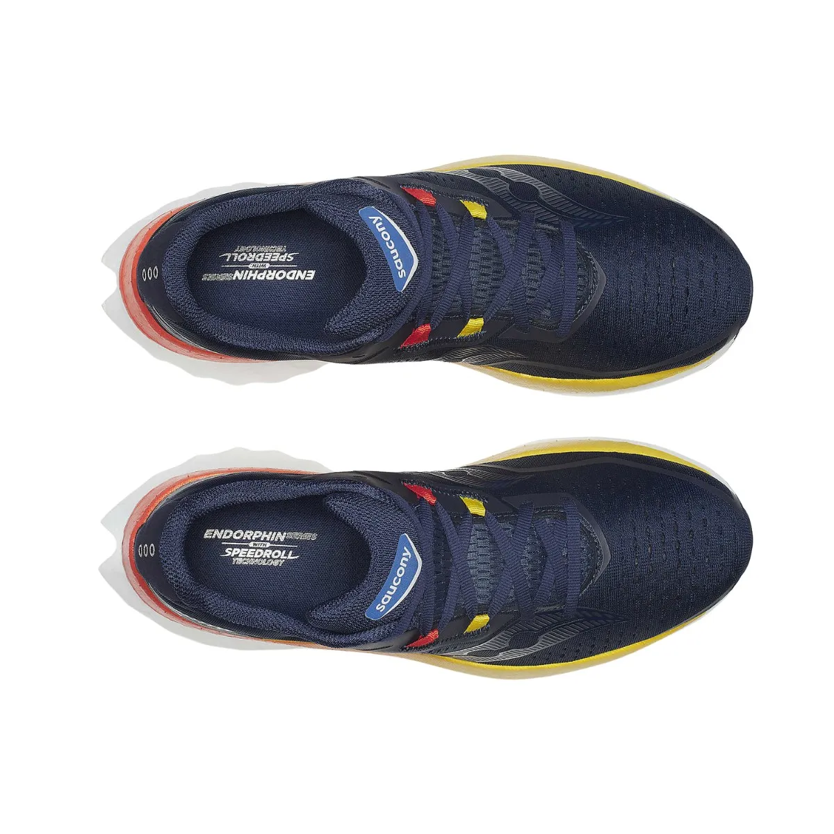 Saucony Endorphin Speed 4 Navy Blue Yellow AW24 Shoes