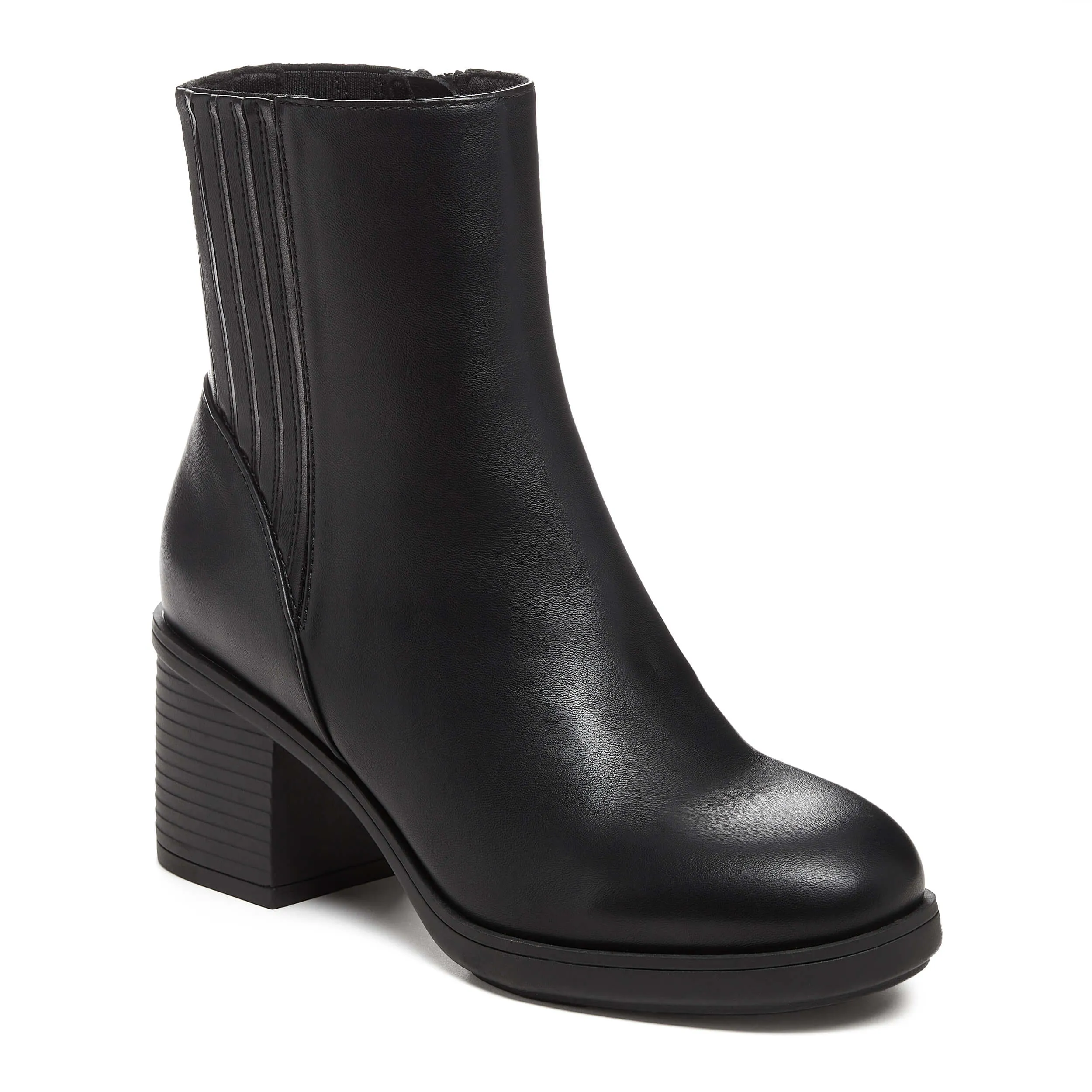 Sonora Black Platform Chelsea Boot