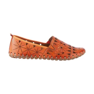 Spring Step Women's Fusaro Loafer Shoes - Orange