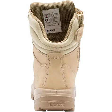 Steel Blue Men's Southern Cross 6" Side Zip WP Steel Toe Work Boot - Sand - 812961