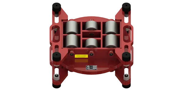 Structural Moving Skate HHM-25 | 25 Ton Capacity - Steel Rollers