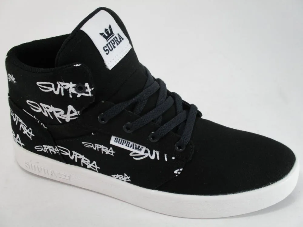 Supra scarpa sneakers alta da ragazzo Yorek HI 58048 058 nero