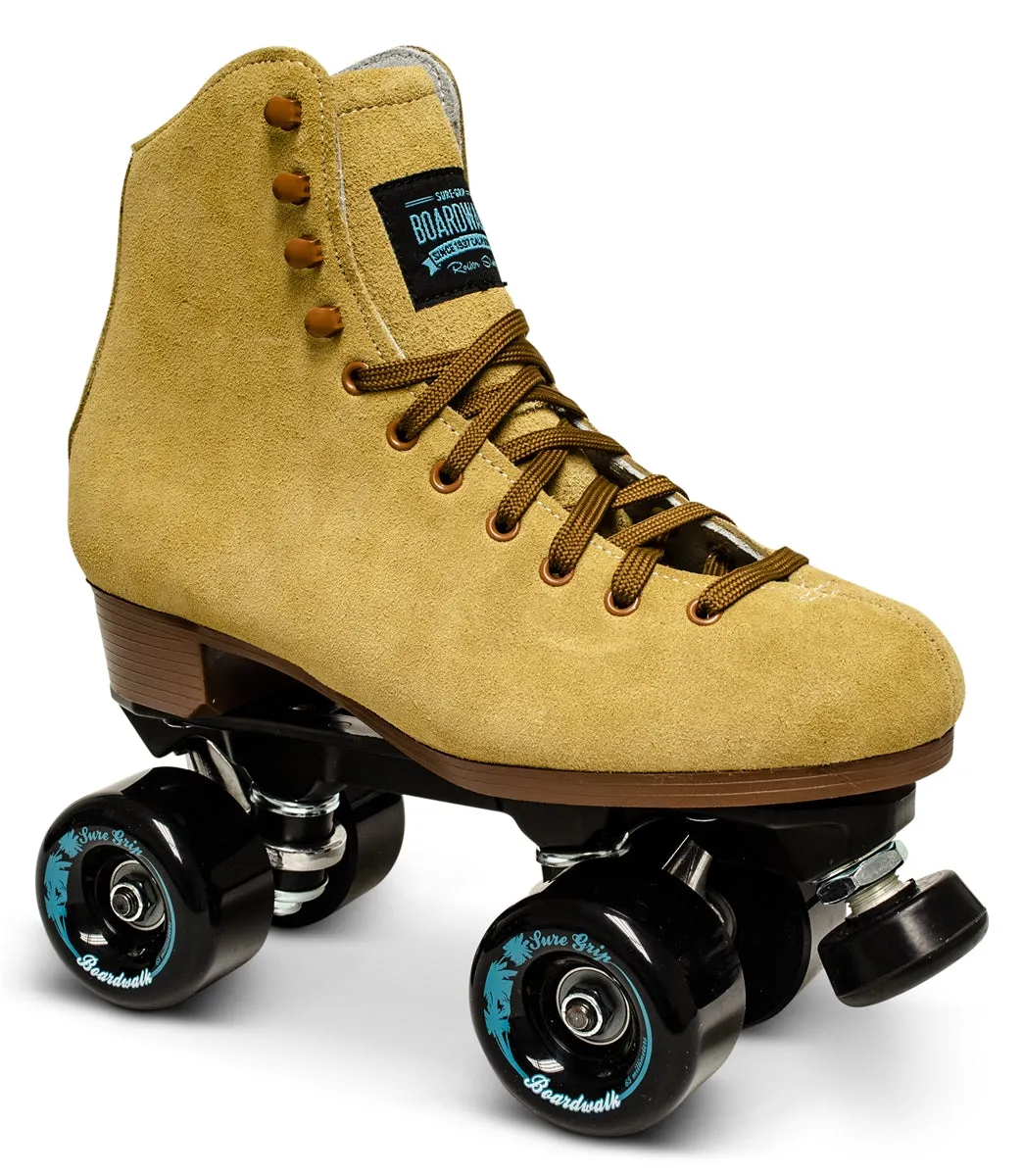 Sure-Grip Boardwalk Tan Roller Skates