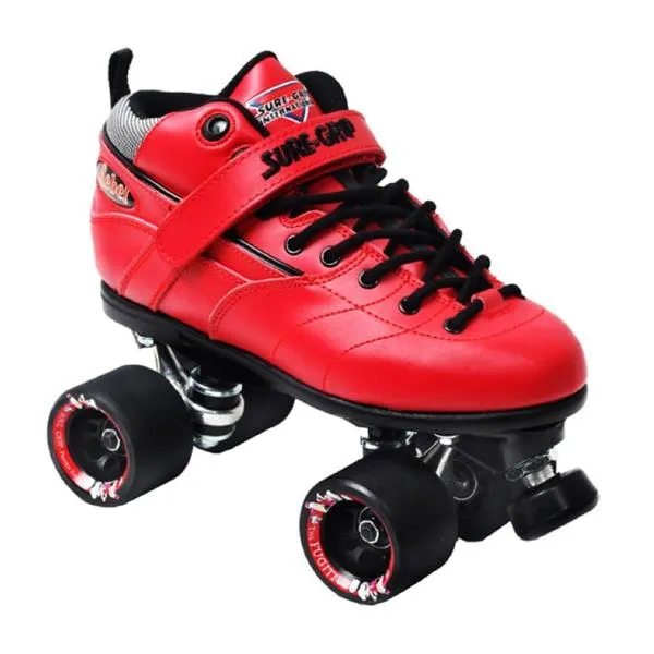 Sure-Grip Rebel Red Roller Skates *Last Pair* US 4