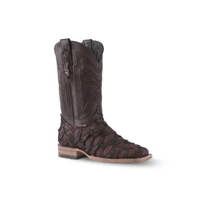 Texas Country Exotic Boot Pez Cafe Matte PZ60