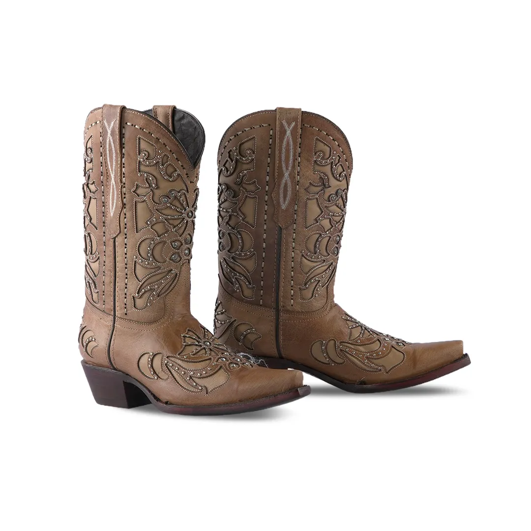 Texas Country Womens Western Boot Sierra Paja E754