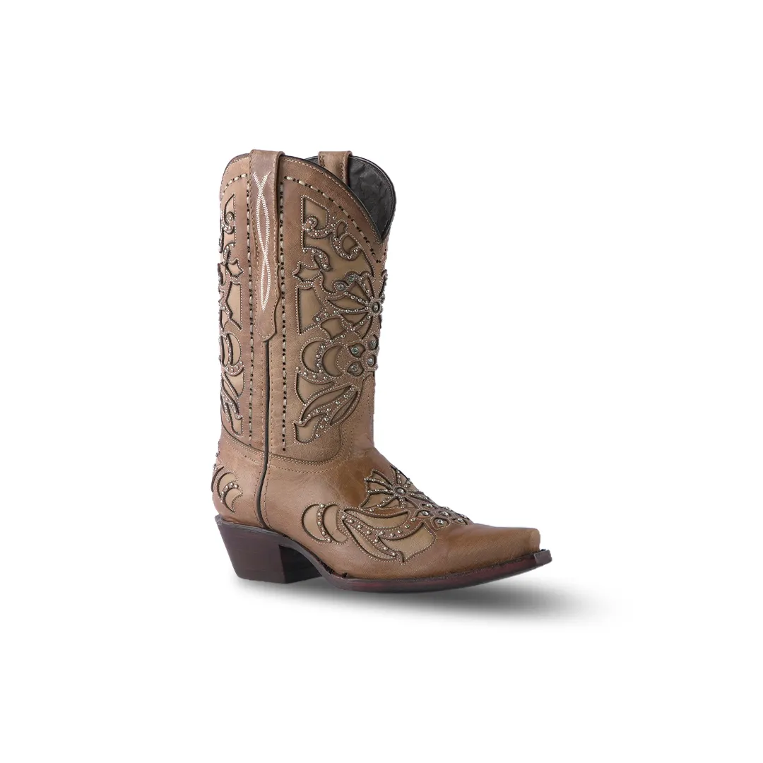 Texas Country Womens Western Boot Sierra Paja E754