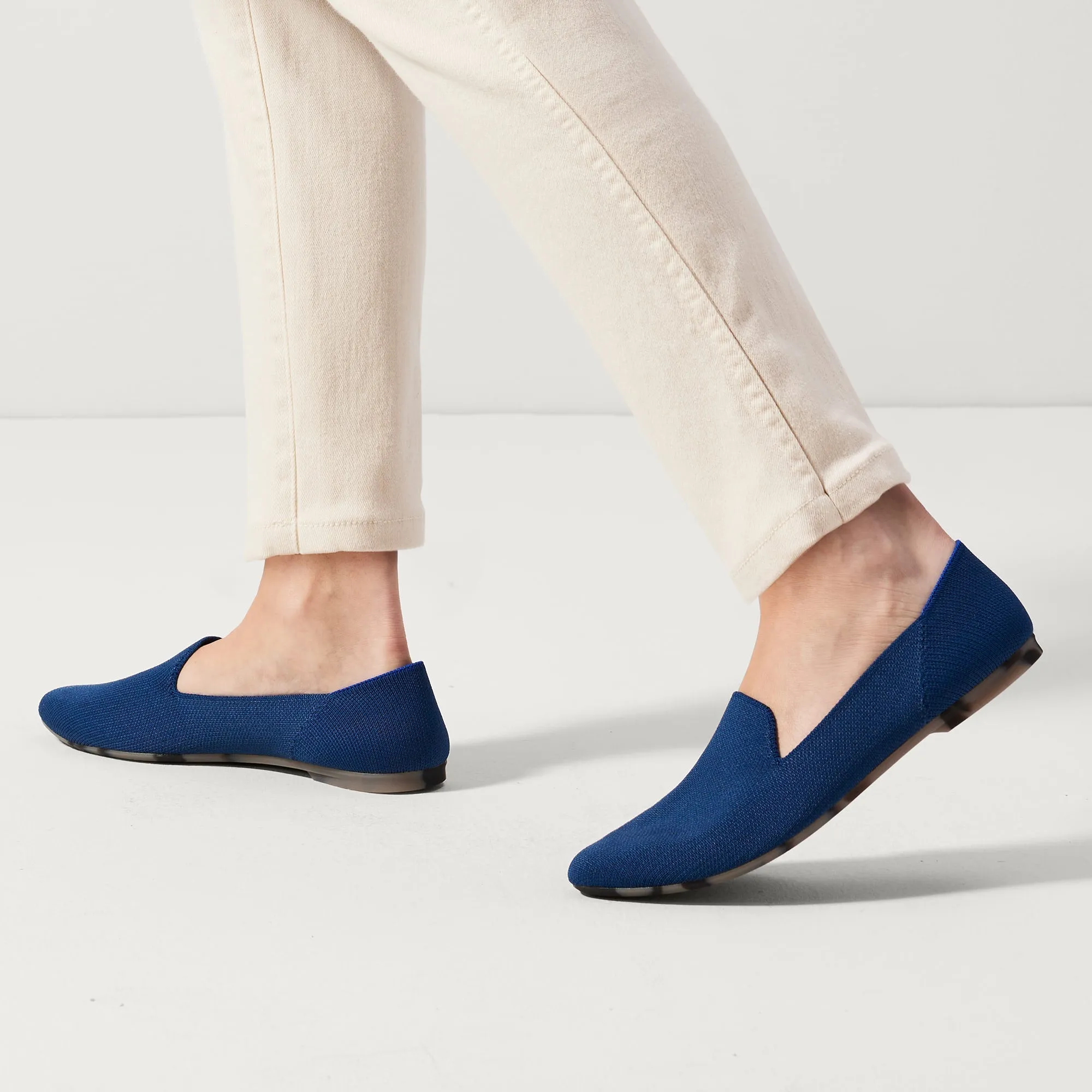 The Almond Loafer - Azure Blue