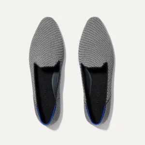 The Almond Loafer - Black Twill