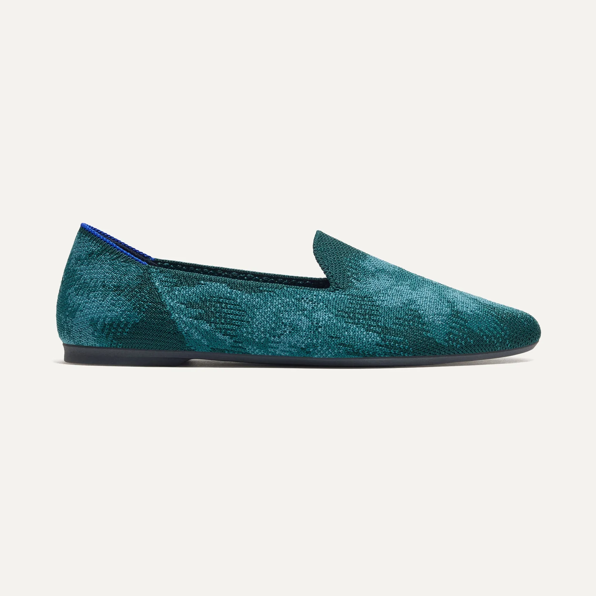 The Almond Loafer - Dark Jade