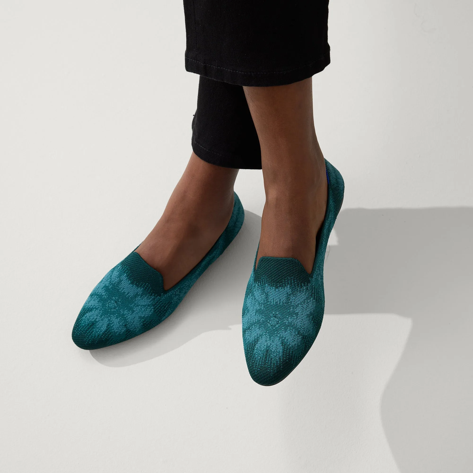 The Almond Loafer - Dark Jade