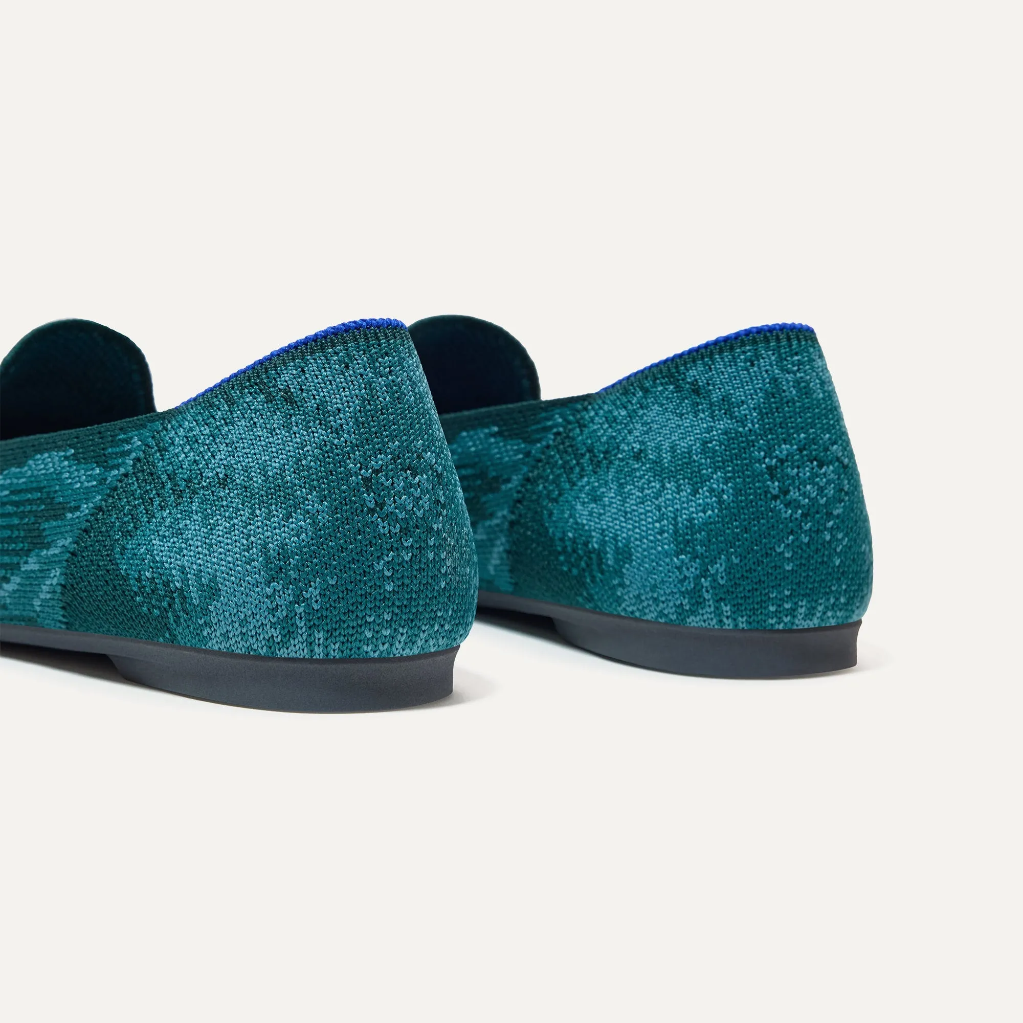 The Almond Loafer - Dark Jade