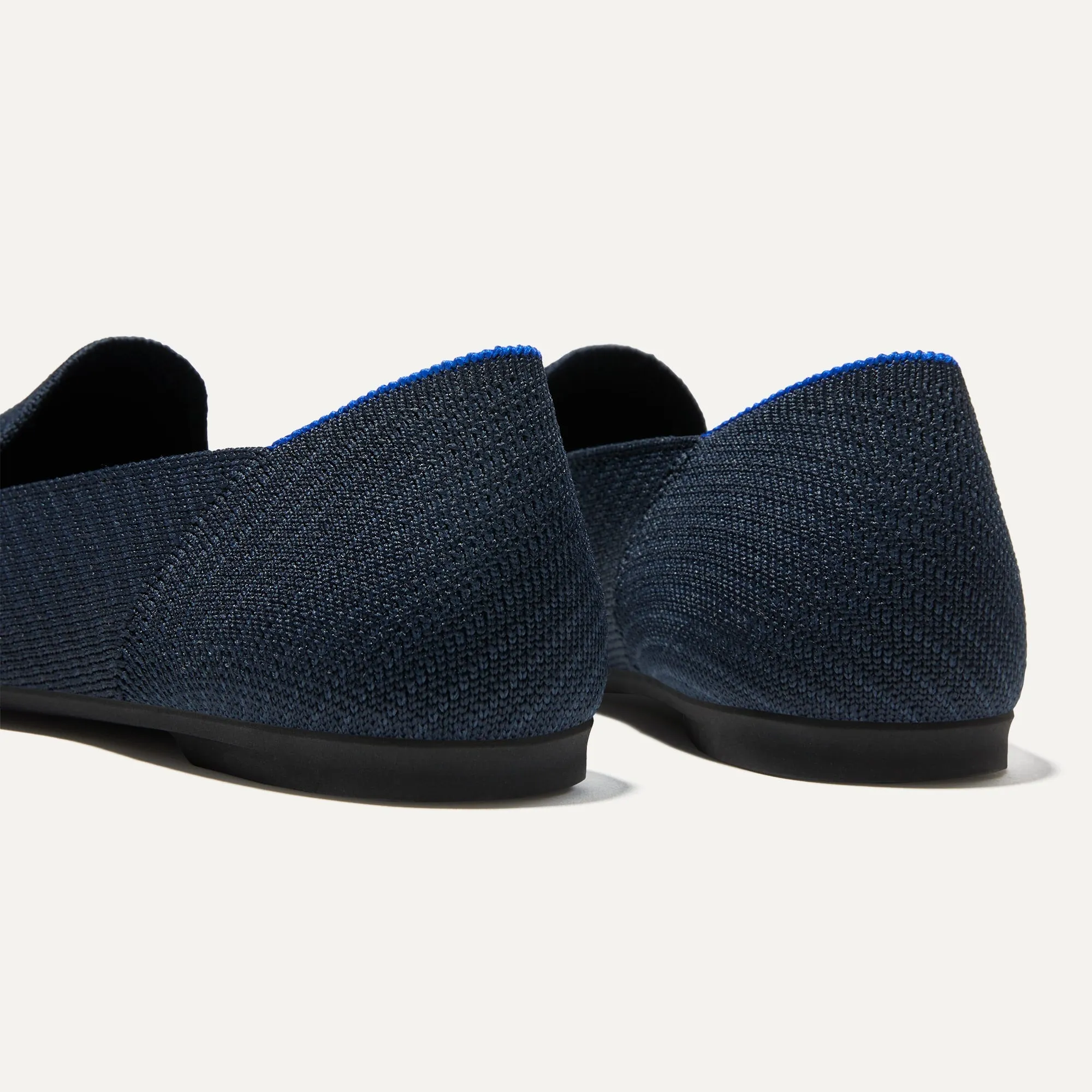 The Almond Loafer - Navy Twill