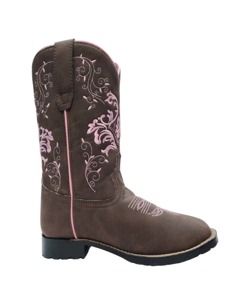 TuffRider Youth Glacier Square Toe Western Boot