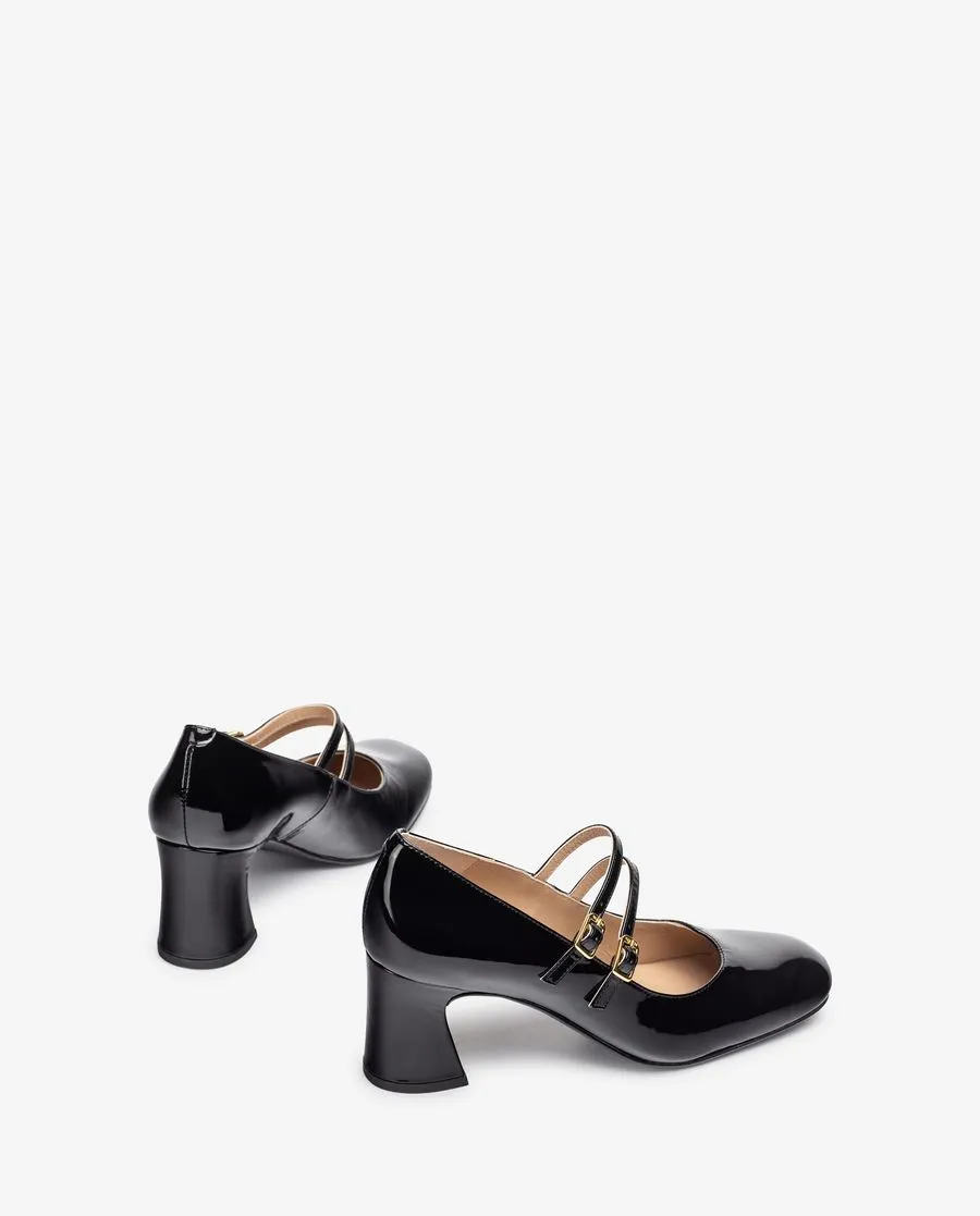 Unisa Mount Mary Jane Patent Double Strap Shoe