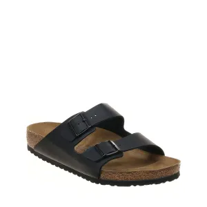 Unisex Birkenstock ARIZONA Slide Sandals 1019069 BLACK BIRKO FLOR