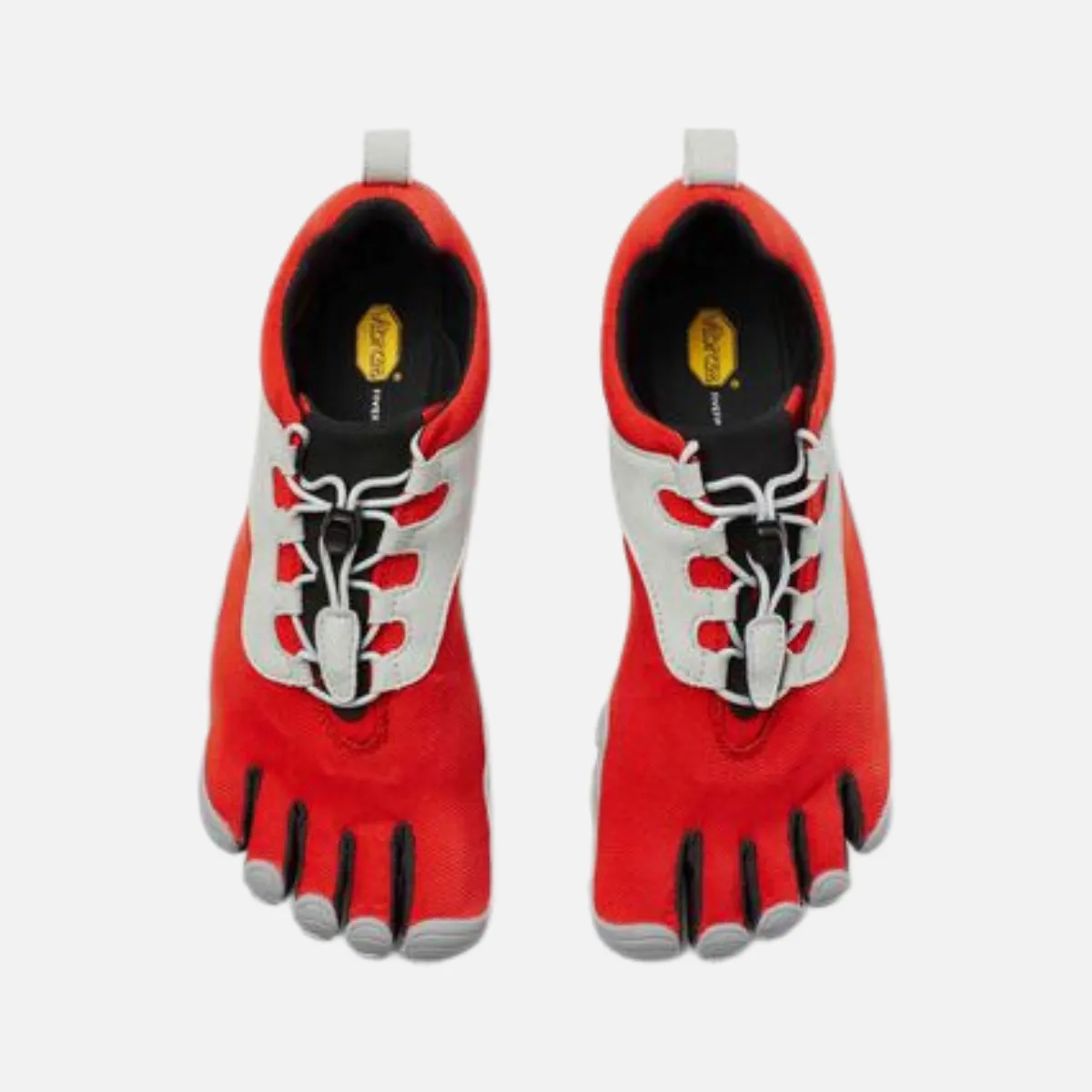 Vibram V-Run Retro Men's Barefoot Running Footwear -Red/Black/Grey